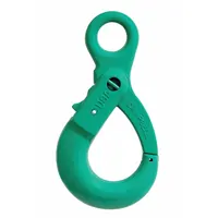 CAMPBELL Self-Locking Hook: 15,000 lb Working Load Limit, 100 Hook Grade, Alloy Steel, Eye, Painted (MPN 5648895)