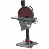 JET Disc Sander: For Metal, 440V, Three-Phase, 3 hp, 20 in Dia, Floor Standing, 1,725 RPM Max (MPN 577011)