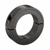 RULAND MANUFACTURING Shaft Collar: 2-Piece, Inch, Round, Clamp On, 3 9/16 in Bore Dia, Carbon Steel (MPN SPH-57-F)