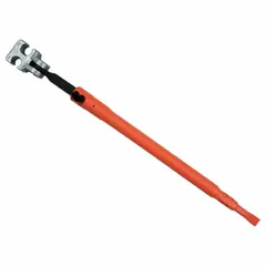This manual rebar hickey is used for bending rebar up to 5/8 inch diameter to a 180° angle. It features a chiseled end for ease of use. Typical applications include concrete reinforcement and construction where precise bends are required.