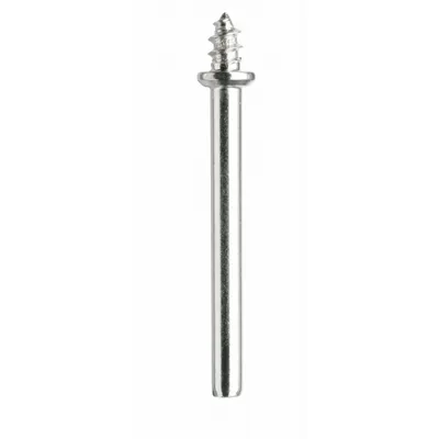 DREMEL Mandrel: Threaded Point, 1 1/2 in Overall Lg, Mandrel, 1/8 in Shank Dia - Mandrels, Collets & Chucks for Rotary Tools