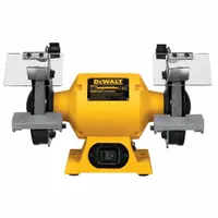 DEWALT Bench Grinder: Fixed Speed, 5/8 hp, 6 in Max Wheel Dia, 3,450 RPM, 120V (MPN DW756)