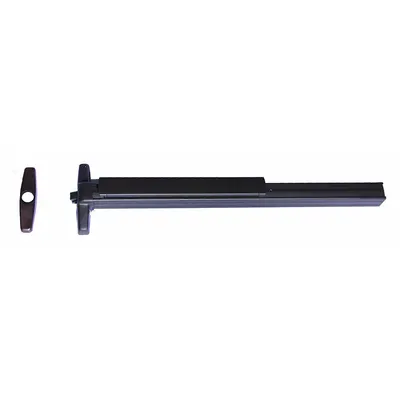 VON DUPRIN 33A-NL-OP 3 313 Rim Exit Device, Bronze, Touchbar, Night Latch - Rim Push Bars