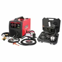 LINCOLN ELECTRIC MIG Welder: Easy-MIG 140, MIG/Flux-Cored/Aluminum Pack (MPN K5387-2)