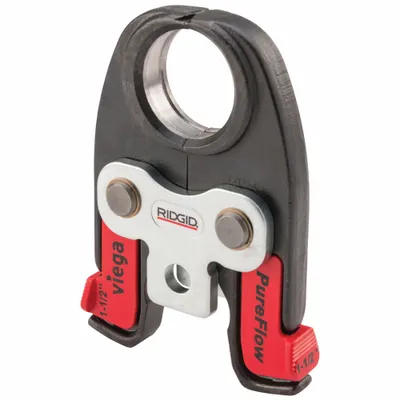 RIDGID Press Tool Jaw: 1 1/2 in Pipe, PEX, For Viega PureFlow - Jaws for Compact Press Tools
