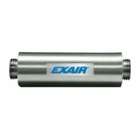 EXAIR Adjustable Vacuum Ejector Muffler: 1/4 in NPS, 5.8 cfm, Aluminum, Felt, 26 dBA NRR (MPN 890001)