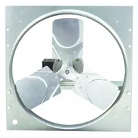Exhaust/Supply Fan: Direct Drive, 20 in Blade, 1/3 hp, Totally Enclosed, 115/230V AC, 1 ph