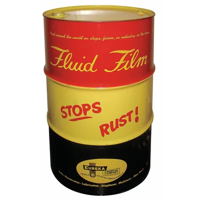 FLUID-FILM Corrosion Inhibitor: Wet Lubricant Film, Medium, Medium, 55 gal Container Size - FLUID FILM Corrosion Inhibitor