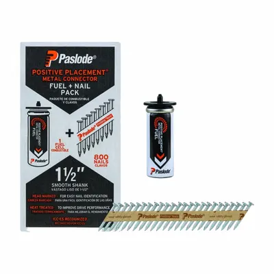 PASLODE POSITIVE PLACEMENT FUEL + NAIL PACK (MPN 650923) - Nail Gun Fuel Cells