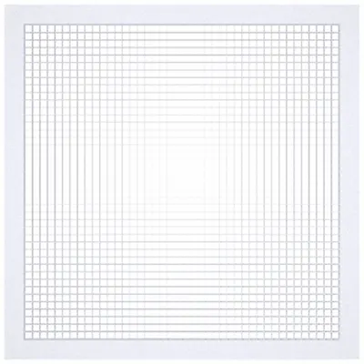 AMERICAN LOUVER AG-22X22-RTW-2PK Lay-In Egg Crate Grille - Lay-In Grilles