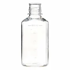 PETG Lab Media Bottle, 16.91 fl oz, Colorless, Graduated
