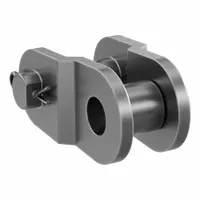 TSUBAKI Offset Link: For Std Roller Chains, 35, Single Strand, 3/8 in Pitch, Steel, 35 OL, 5 PK