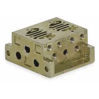 Manifold Kit: #10-32 UNF, 0.3 Coefficient of Volume (Cv), 2 Ports, Compatible Series Mark 3, Gasket (MPN 229-524)