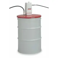LINCOLN Air Drum Pump: 5:1, 6 gpm Max. Flow Rate, 120°F Max. Fluid Temp., Steel, Stub Pump (MPN 2524)