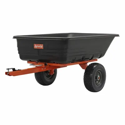 AGRI-FAB Poly dump cart 12 cu. ft. capacity: 2 Wheels, 12 cu ft Cubic Foot Capacity - Dump Carts & Trailers