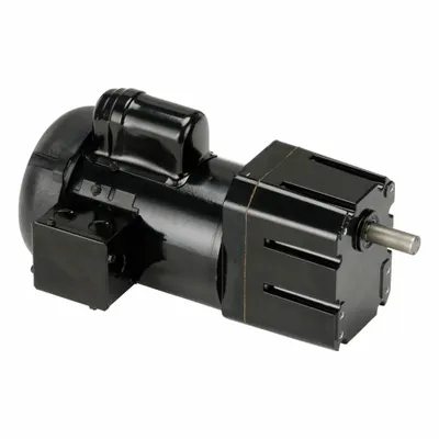 Dayton Gearmotor: Parallel, Single Output Shaft, PSC, TEFC, 58 RPM, 490 in-lb Max Torque - Parallel Shaft AC Gearmotors