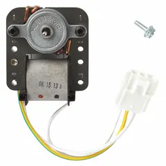 Genuine OEM evaporator fan motor for Electrolux refrigerators and freezers. Circulates air over the evaporator coils to maintain consistent cooling performance. Direct replacement part for proper airflow and temperature control.