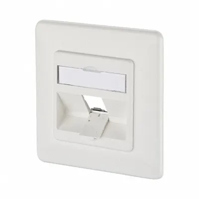 METZ CONNECT Wall Outlet: UP, GD-Zn (Zinc Die-Cast), Individual Keystone Modules - Voice & Data Housings, Panels & Connector Components