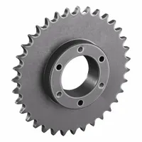 TSUBAKI Sprocket: For 40 Chain, 35 Teeth, 5.578 in Pitch Dia, 5.86 in Outside Dia, Steel (MPN 40SH35)