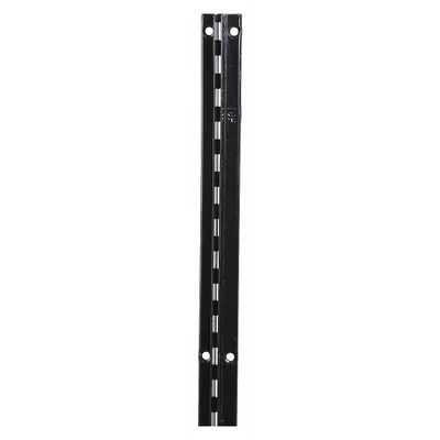 ECONOCO Single Slotted Standard: Single, 1 in Slot Spacing, 1/2 in Slot Lg, Painted - Recessed-Mount Slotted Standards