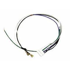 This 24V wiring harness is a replacement part for HVACR heaters and heat exchangers. It connects electrical components to restore proper operation in compatible systems, making it suitable for maintenance and repair of heating equipment.