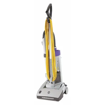 PROTEAM 107329 Corded Upright Vacuum, Gray, Standard Bag, 100 cfm, 17 lb - Corded Upright Vacuums