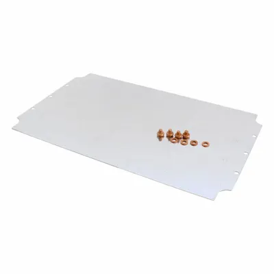 HAMMOND Inner Panel: Back Panel Panel, 15.04 in Overall Ht, 9.13 in Overall Wd - Interior Mounting Panels