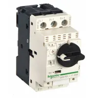 SCHNEIDER Manual Motor Starter: Non-Reversing, 3 Poles, 23 A, Thermal Protection, Selector Switch (MPN GV2P21)