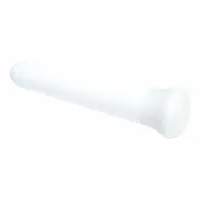 Pestle for manual grinding, crushing, and mixing of solid materials in laboratory and industrial settings. Pairs with a mortar for sample preparation in chemical analysis, pharmaceutical compounding, and material testing. Length: 114 mm