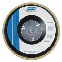 This backing pad features a 5/8"-11 internal-thread for mounting on compatible angle grinders. It provides a stable platform for hook-and-loop surface-conditioning discs used in blending, finishing, and light stock removal. Supplied as a 5-pack