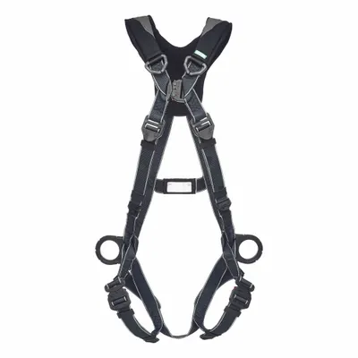 MSA Fall Protection Harness: Arc Flash, Confined Spaces/Gen Use/Welding, Vest Harness - Arc-Flash Rated Vest-Style Harnesses for Positioning