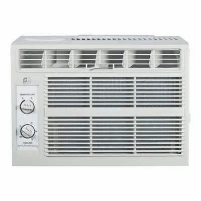 PERFECT AIRE Window Air Conditioner: 100 sq ft – 150 sq ft, 5,000 BtuH, 115V AC, 5-15P - Residential-Grade Window ACs for Cooling Only