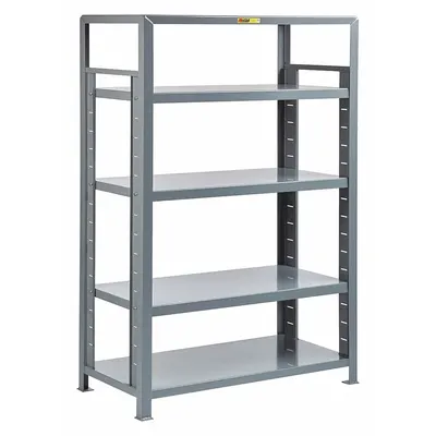 LITTLE GIANT 5SH-A-2460-72 Heavy-Duty Adjustable Open Welded - Heavy-Duty Adjustable Open Welded Shelving
