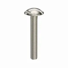 This M3x0.50 thread size, 20 mm long truss-head panel screw is made of 316 stainless steel with a plain finish. It features a spanner drive and 5 mm width across flats. Suitable for sanitary industrial environments where corrosion resistance and secure fastening are required.