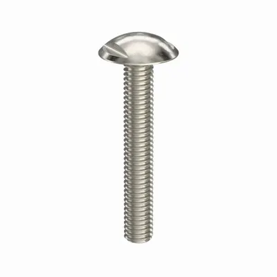 KIPP Machine Screw: M3x0.50 Thread Size, 20 mm Lg, Truss Head, Spanner, 316 - Hygienic Truss-Head Panel Screws