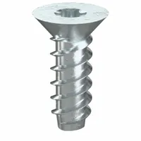 Sheet Metal Screw: #8 Size, 1/2 in Lg, Steel, Zinc-Plated, Torx Plus®, Flat, 50 PK (MPN 441350)