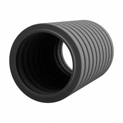 REIKU Corrugated Loom Tubing: 1/2 in Nominal Size, 164 ft Overall Lg, Polyamide 12 - Continuous-Flex Corrugated Tubing