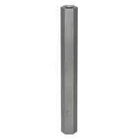 This steel female x female hex standoff is zinc-plated with a 6H thread class and partially threaded style. It provides precise spacing between panels or components in industrial assemblies, such as electrical enclosures and control panels. Supplied in a 100-piece pack