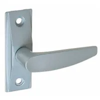 KABA ILCO Deadlatch Handle: Lever, Aluminum (MPN 456-S-RH-01-AL)
