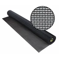 PHIFER Replacement Screen: Polyester, Black, 17 x 13 Mesh Size, 6 ft Wd, 50 ft Lg, 0.018 in Wire Dia (MPN 3028733)