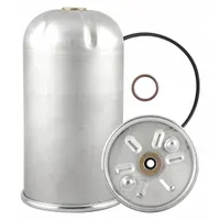 Cartridge oil filter element for Mack vehicles. Cellulose media. 7 in overall height, 3 7/8 in outside diameter. Furnished gasket included. Used in engine lubrication systems to remove contaminants from oil