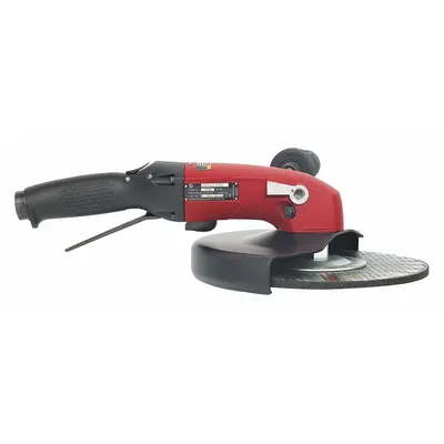 CHICAGO PNEUMATIC Air Angle Grinder: 9 in Wheel Dia, 2.8 hp Horsepower - Standard Reach Air-Powered Angle Grinders