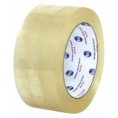 IPG 3" Quiet Tape, 2 13/16 in x 374 ft, Clear, 24 PK