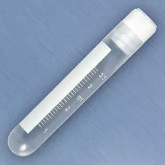 APPROVED VENDOR 3004 Polypropylene Cryogenic Vial, 4 mL, Sterile, Colorless