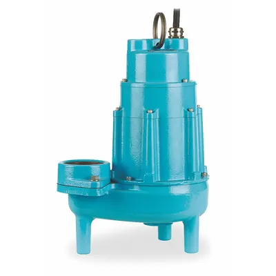 LITTLE GIANT Sewage Ejector Pump: Cast Iron, Three Phase, 2 hp, 240V AC, 2 in Max. Dia. Solids - General Purpose Sewage Ejector Pumps