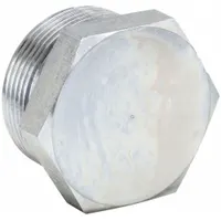 Hydraulic Hose Plug: Steel, 1 1/2 in Fitting Size, 5,000 psi Max. Working Pressure @ 70 F, ORFS (MPN 24PNMLOS)