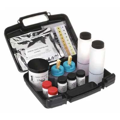 INDUSTRIAL TEST SYSTEMS Arsenic Water Test Kit, 50 Tests - Water Quality Test Kits