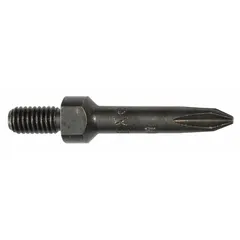 This 5-pack of impact-rated bits is designed for driving #2 Phillips (PH2) fasteners. The ACR (Anti-Cam-Out Rib) geometry improves engagement and reduces fastener stripping. Suitable for use with power tools in assembly and maintenance tasks.