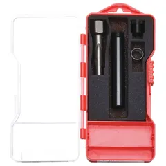 This kit includes stainless steel 18-8 helical inserts and installation tool for repairing damaged M14 sparkplug threads in metal substrates. The free-running, right-hand thread inserts are plain finish and suitable for automotive and industrial applications.