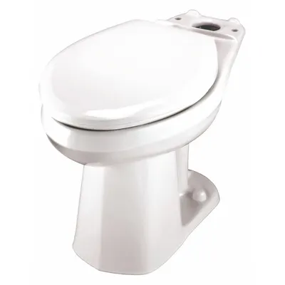 GERBER Toilet Bowl: ADA Compliant, 1 gpf_1.6 gpf_1.28 gpf Gallons per Flush - Floor-Mount Pressure-Assist Toilet Bowls